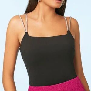 Rhinestone Cami Bodysuit